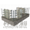 Пристенный павильон для торговли хлебобулочными изделиями