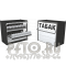 Табачный шкаф с тремя уровнями полок