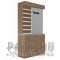 Встраиваемый модуль для сигарет с открытыми раздвижными дверями